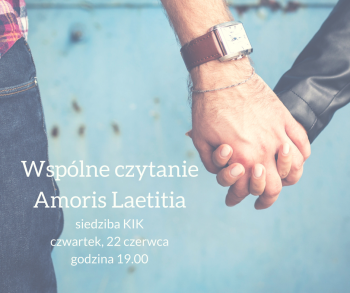 Wspólne czytanie adhortacji Amoris Laetitia