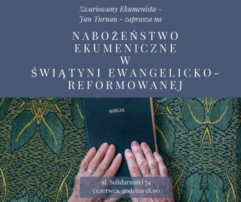 Nabożeństwo ekumeniczne w świątyni ewangelicko-reformowanej